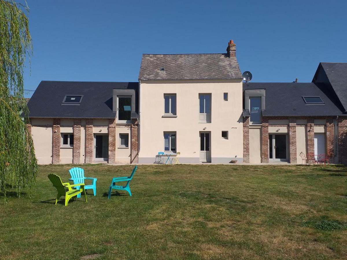 Gite 3 Les Embruns Ancien Corps De Ferme Plage Aparthotel Криел-сюр-Мер Екстериор снимка